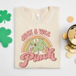 Just a Wee Pinch St Patricks Day T-shirt - Image 3